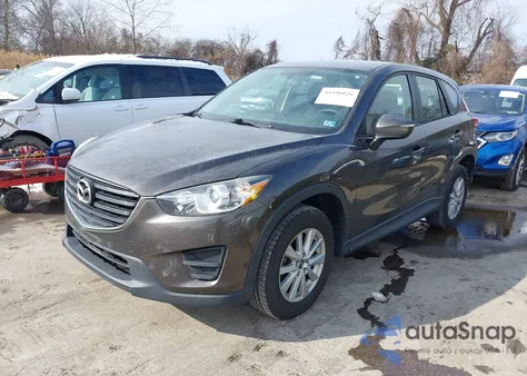 2016 Mazda Cx-5 Sport z USA, uszkodzony, nr VIN JM3KE2BYXG0716835